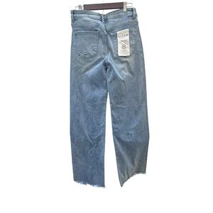 Risen Women's‎ Classic Straight Leg Jeans - Light Blue